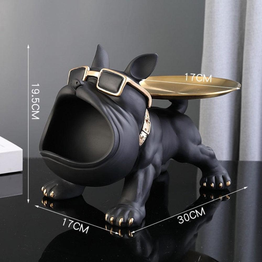 French Bulldog Butler Decorative Key and Jewelry Holder