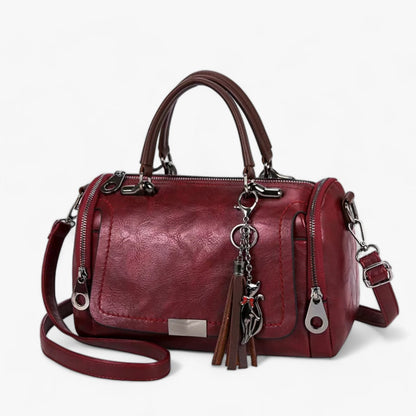Fringe Shoulder Handbag Women Elegant Crossbody Tote Bag