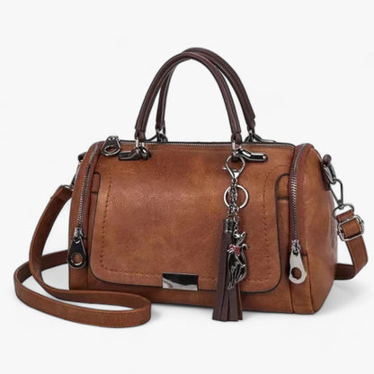 Fringe Shoulder Handbag Women Elegant Crossbody Tote Bag
