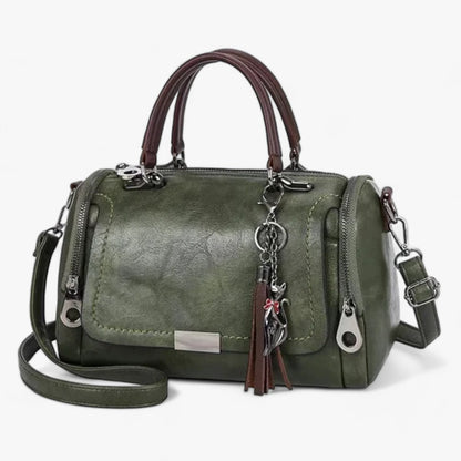 Fringe Shoulder Handbag Women Elegant Crossbody Tote Bag