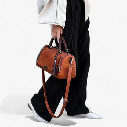 Fringe Shoulder Handbag Women Elegant Crossbody Tote Bag