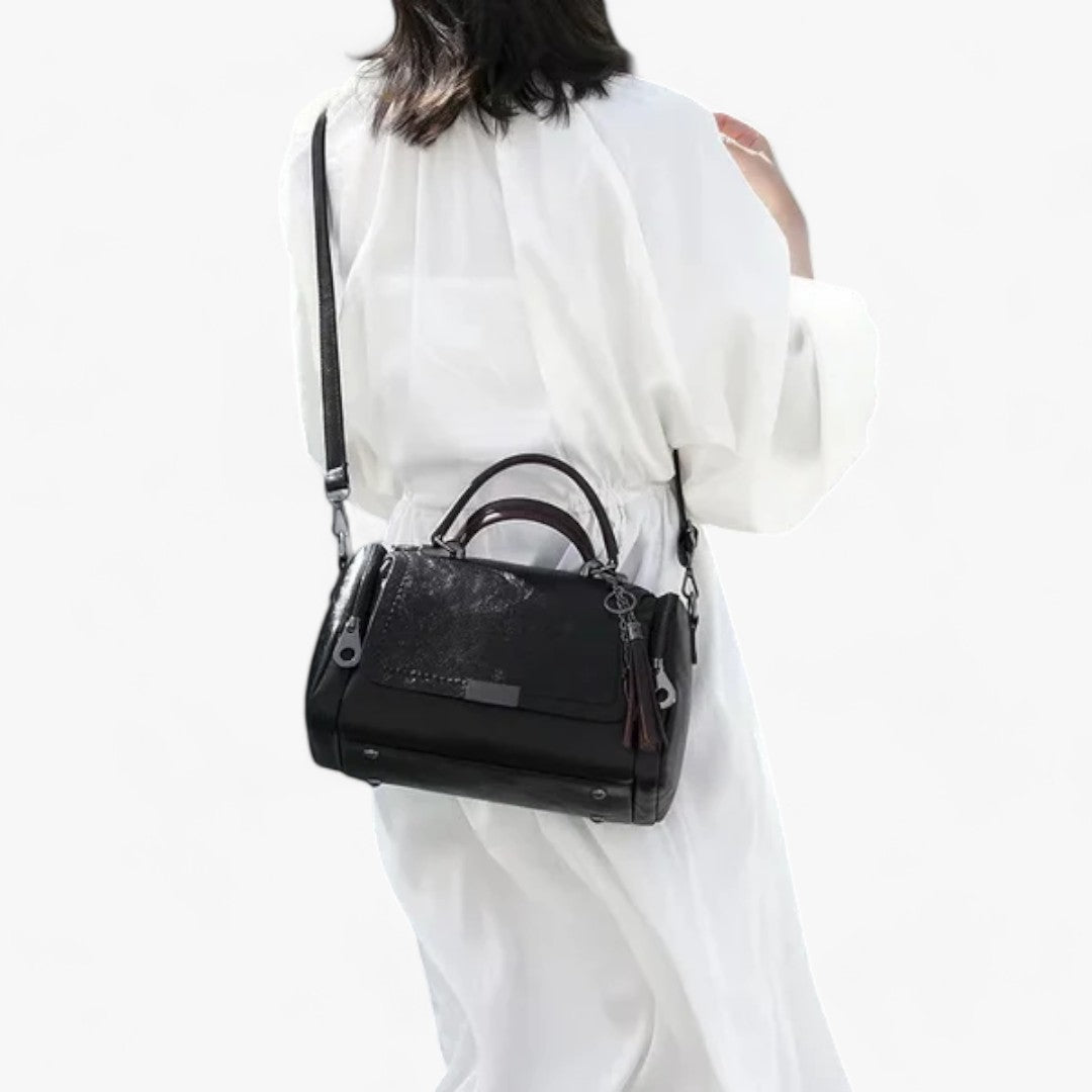 Fringe Shoulder Handbag Women Elegant Crossbody Tote Bag