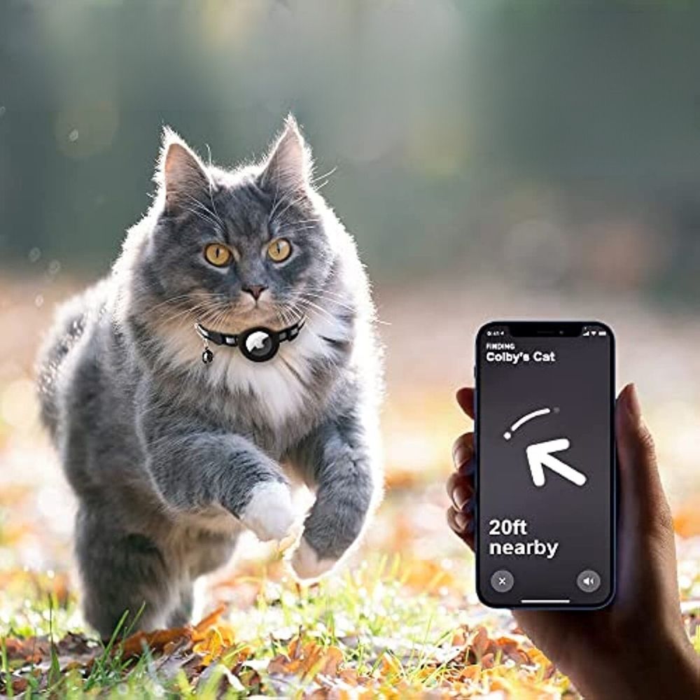 GPS Cat Collar Reflective Adjustable Safety Breakaway Collar