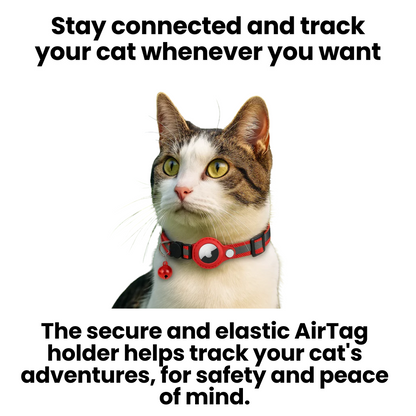 GPS Cat Collar Reflective Adjustable Safety Breakaway Collar