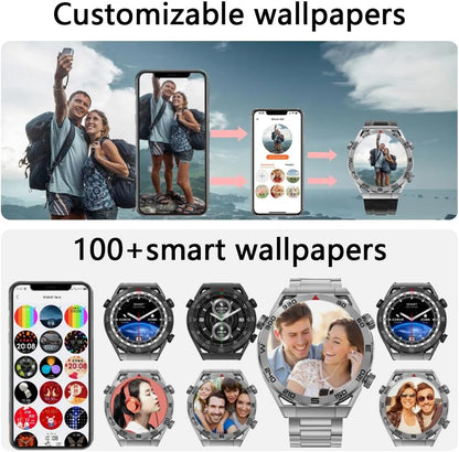 GPS Smartwatch for Men with Bluetooth Calling