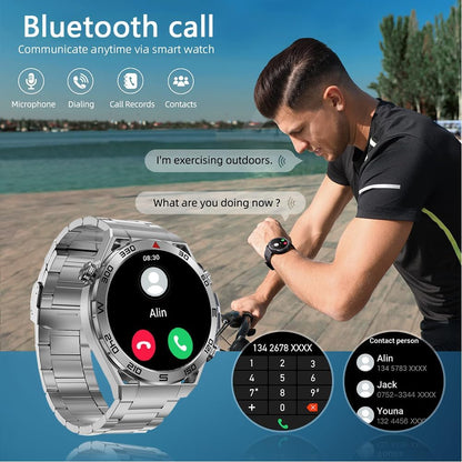 GPS Smartwatch for Men with Bluetooth Calling