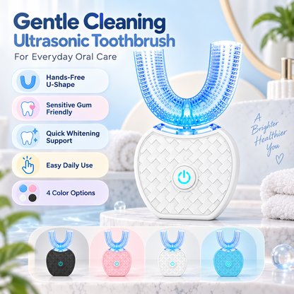 Gentle Ultrasonic Electric Toothbrush for Daily Oral Care