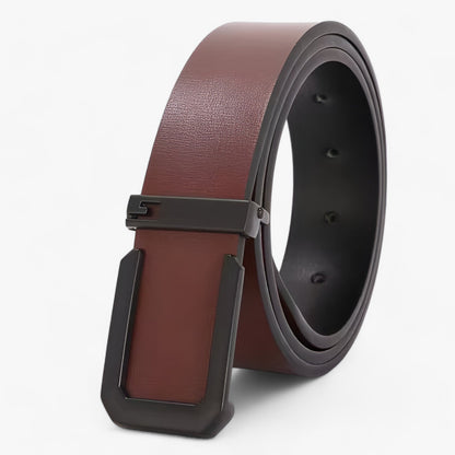 Genuine Leather Dress Belt Luxury Business Casual Style