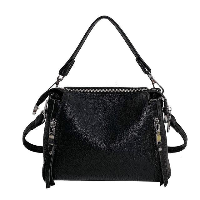 Genuine Leather Womens Shoulder Bag Crossbody Purse