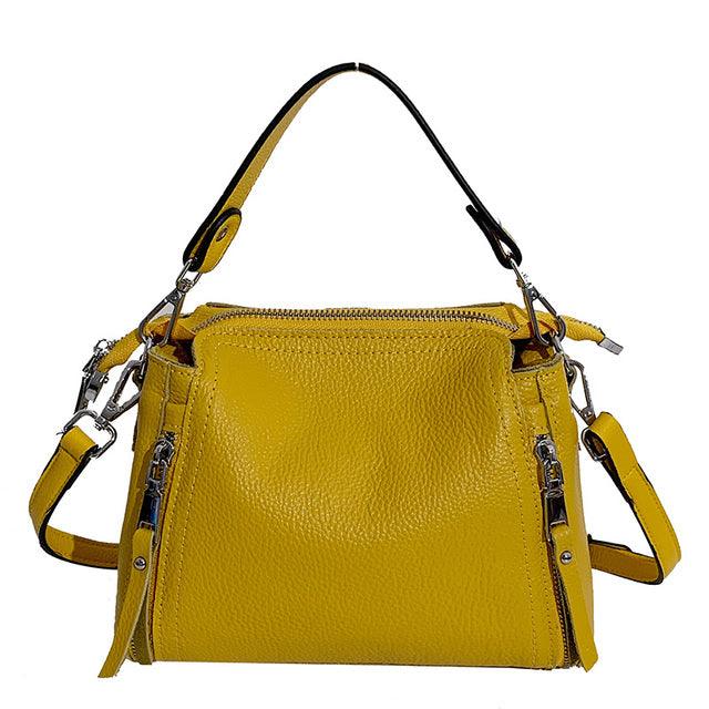 Genuine Leather Womens Shoulder Bag Crossbody Purse
