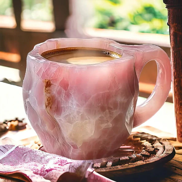 Geode Inspired Coffee Mug 300ml Artistic Novelty Tea Cup Drinkware