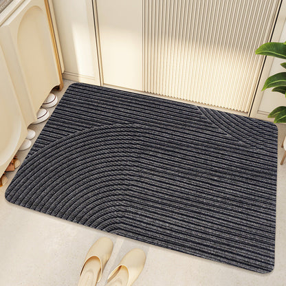 Geometric Door Mat Non Slip Indoor Outdoor Entrance Rug