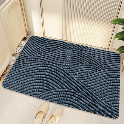 Geometric Door Mat Non Slip Indoor Outdoor Entrance Rug