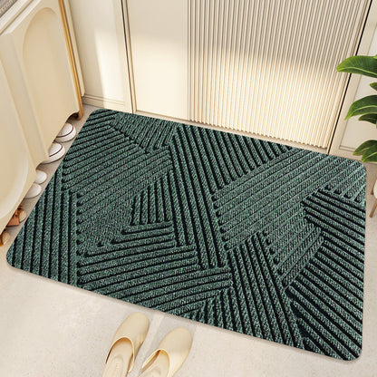 Geometric Door Mat Non Slip Indoor Outdoor Entrance Rug