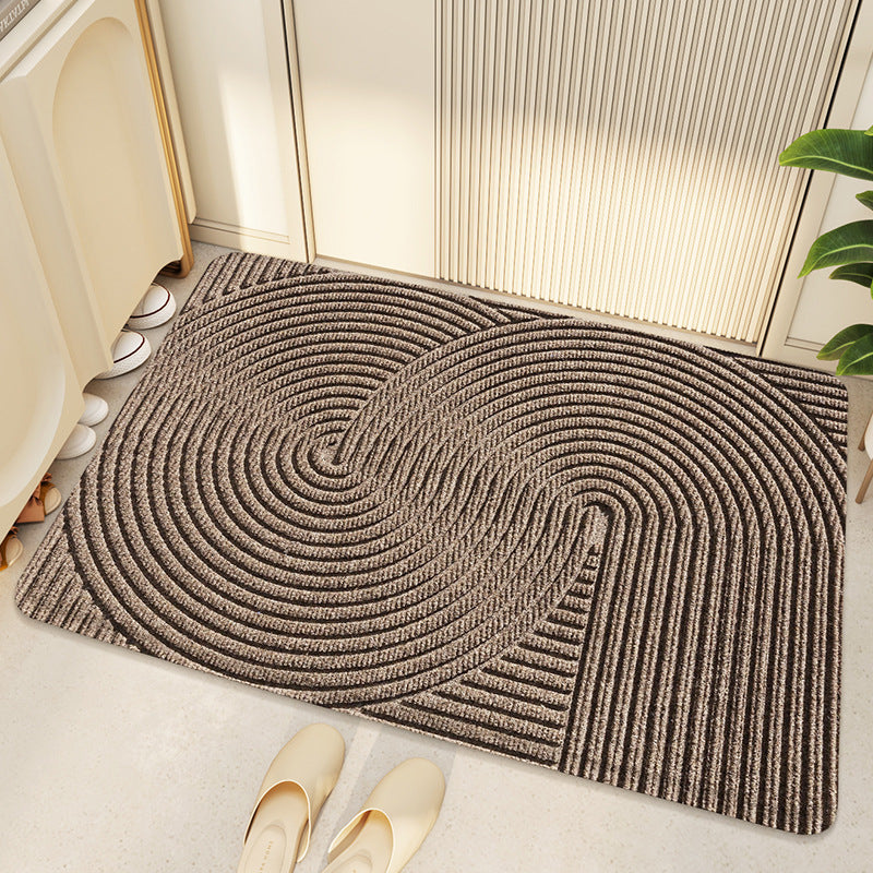 Geometric Door Mat Non Slip Indoor Outdoor Entrance Rug