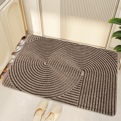 Geometric Door Mat Non Slip Indoor Outdoor Entrance Rug
