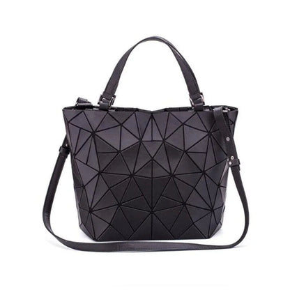 Geometric Pattern Tote Bag Womens Cotton Shoulder Handbag