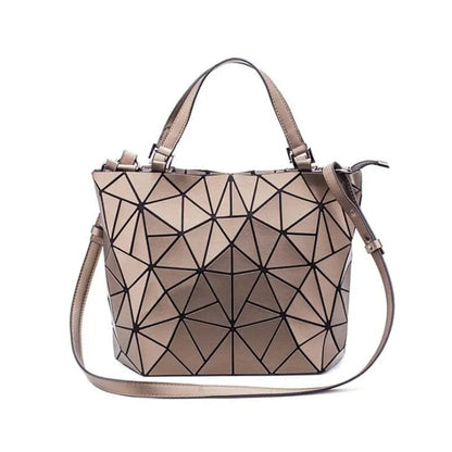 Geometric Pattern Tote Bag Womens Cotton Shoulder Handbag