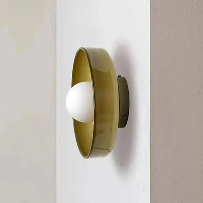 Glass Ceiling Light Scandinavian Modern Flush Mount Lighting Fixture