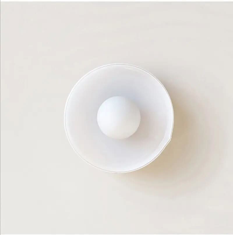 Glass Ceiling Light Scandinavian Modern Flush Mount Lighting Fixture