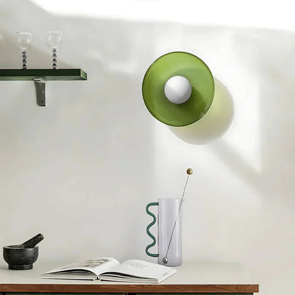 Glass Ceiling Light Scandinavian Modern Flush Mount Lighting Fixture