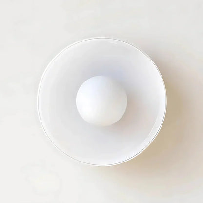 Glass Ceiling Light Scandinavian Modern Flush Mount Lighting Fixture