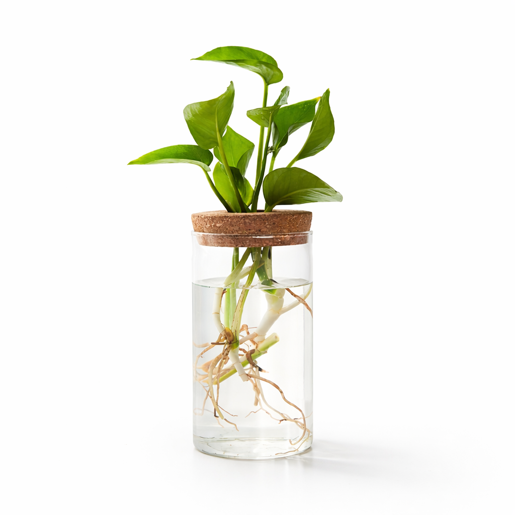 Glass Plant Propagation Vase Minimalist Hydroponic Planter