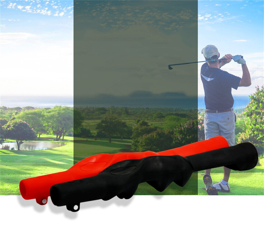 Golf Grip Trainer Rubber Swing Training Aid Right Handed