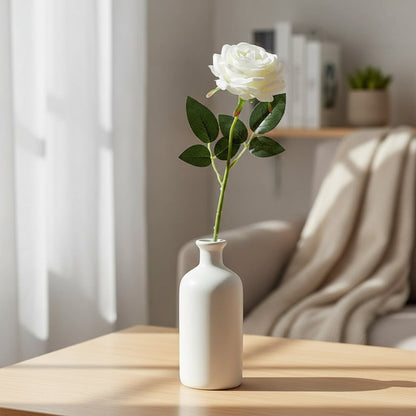 Decoratief boeket met kunstbloemen voor Halloween, tafeldecoratie voor binnen