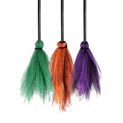 Halloween Broom Parking Sign Funny Outdoor Door Wall Garden Decor