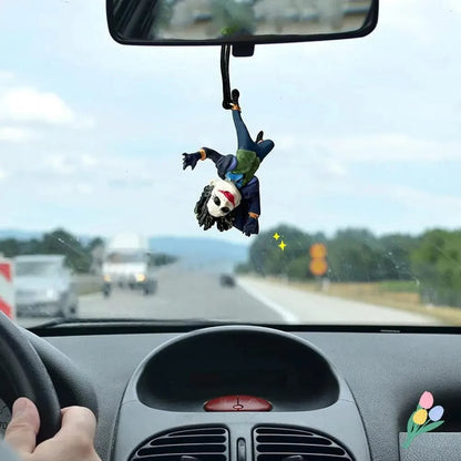 Halloween Car Rearview Mirror Character Hanging Interior Decoration