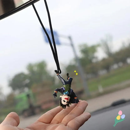 Halloween Car Rearview Mirror Character Hanging Interior Decoration