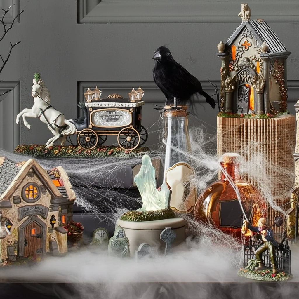 Halloween Grave Stone Tombstone Decoration Resin Table Garden Decor