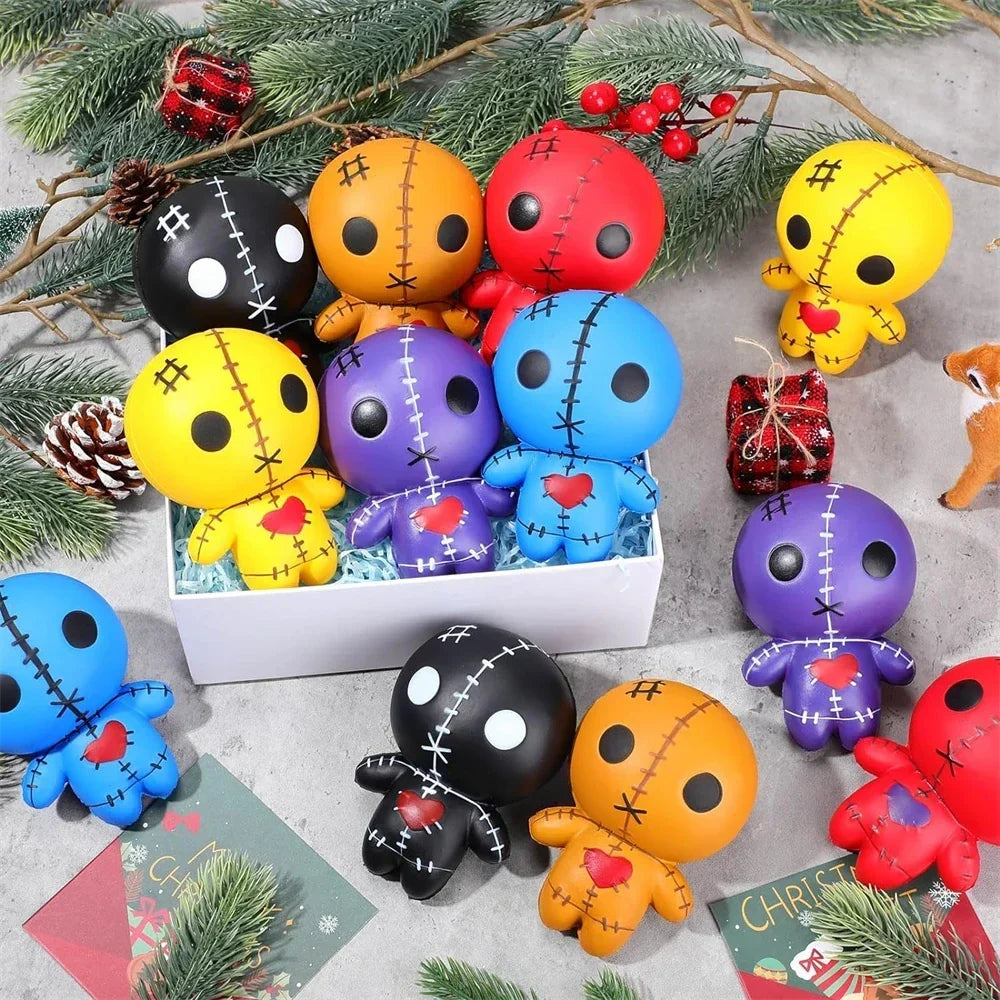 Halloween Squishy Doll Soft Slow Rising Stress Relief Toy Party Favor