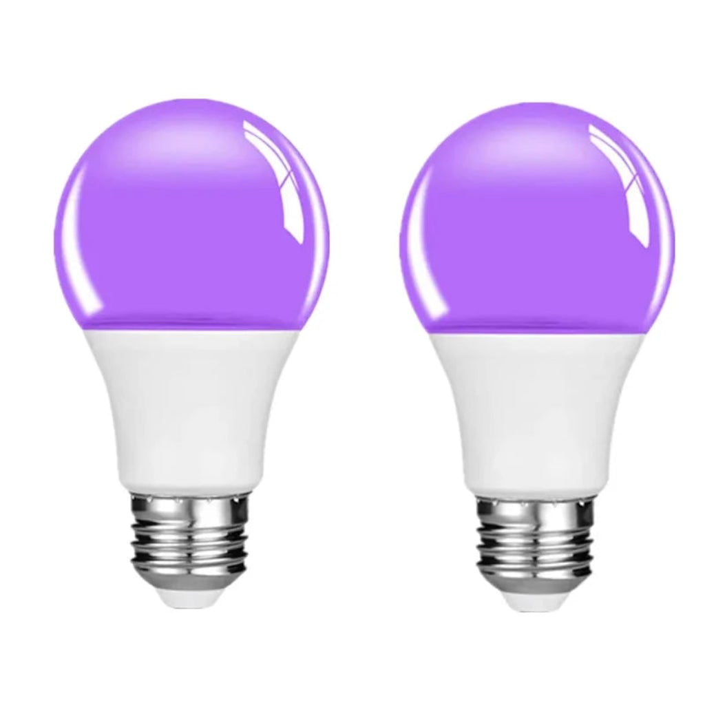 Halloween UV Black Light Bulb E27 Fluorescent Glow Party Decor