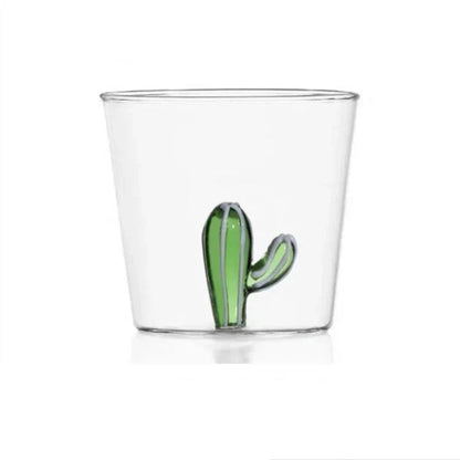 Handcrafted 3D Glass Mug Creative Animal Plant Drink Cup