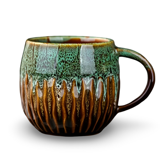 Handcrafted Ceramic Coffee Mug Large Capacity Tea Cup