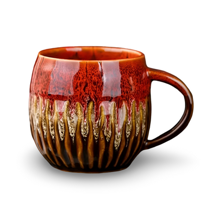 Handcrafted Ceramic Coffee Mug Large Capacity Tea Cup