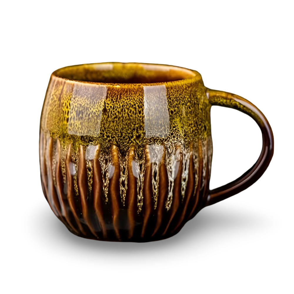 Handcrafted Ceramic Coffee Mug Large Capacity Tea Cup