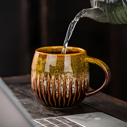 Handcrafted Ceramic Coffee Mug Large Capacity Tea Cup