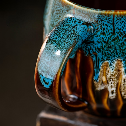 Handcrafted Ceramic Coffee Mug Large Capacity Tea Cup