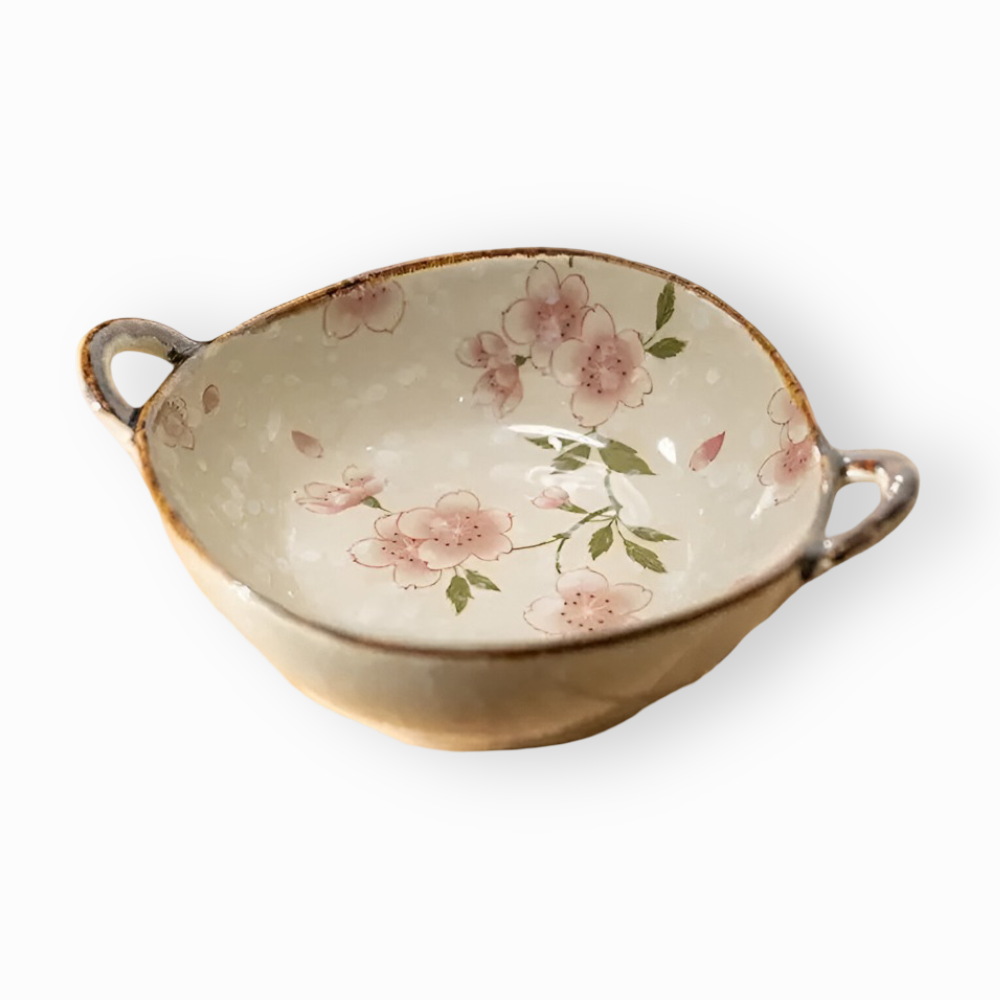 Handcrafted Ceramic Serving Bowl Nordic Tableware Dining Bowl