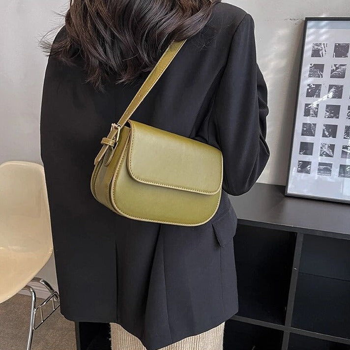 Handcrafted Leather Womens Shoulder Tote Bag