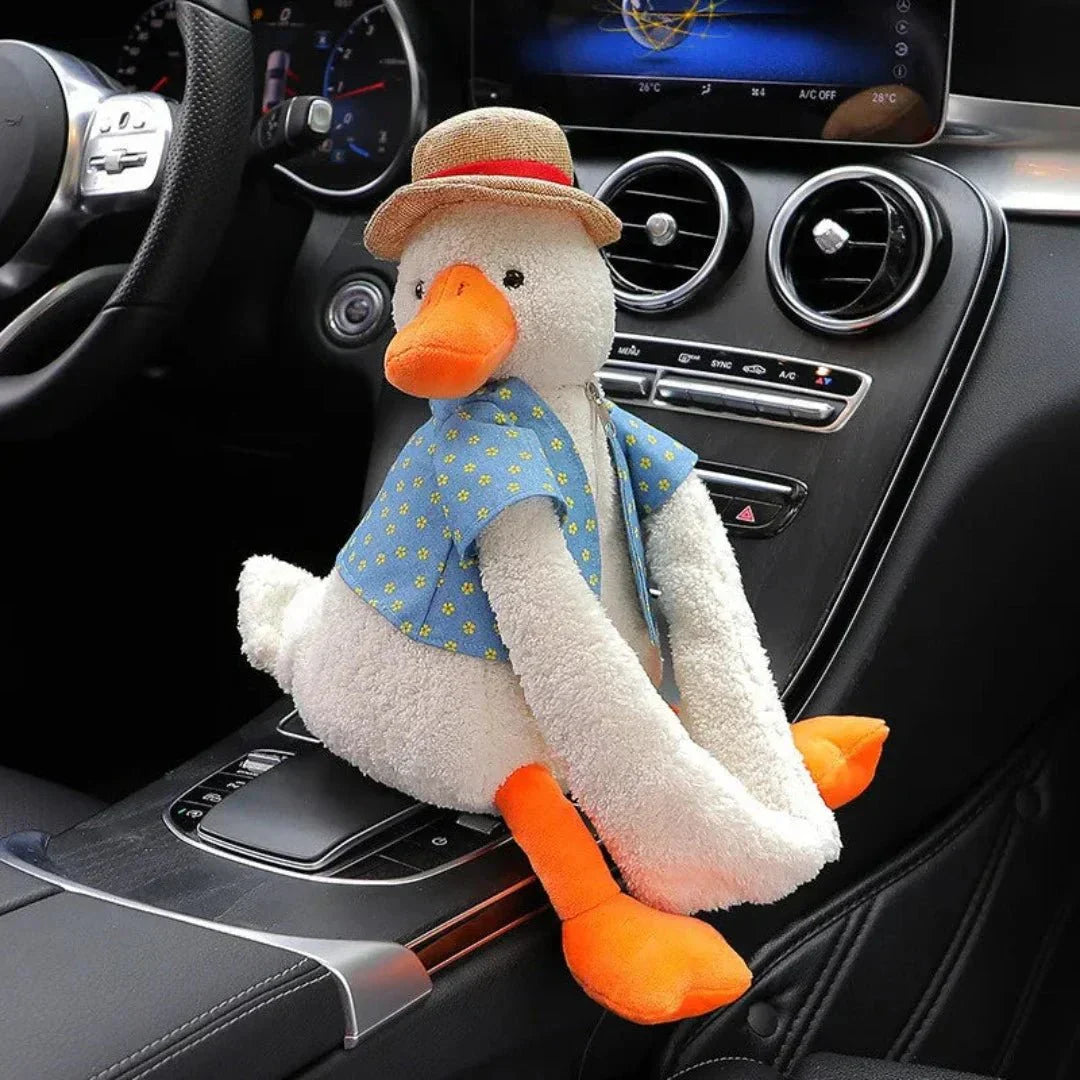 Hanging Plush Car Tissue Box Holder for Easy Access