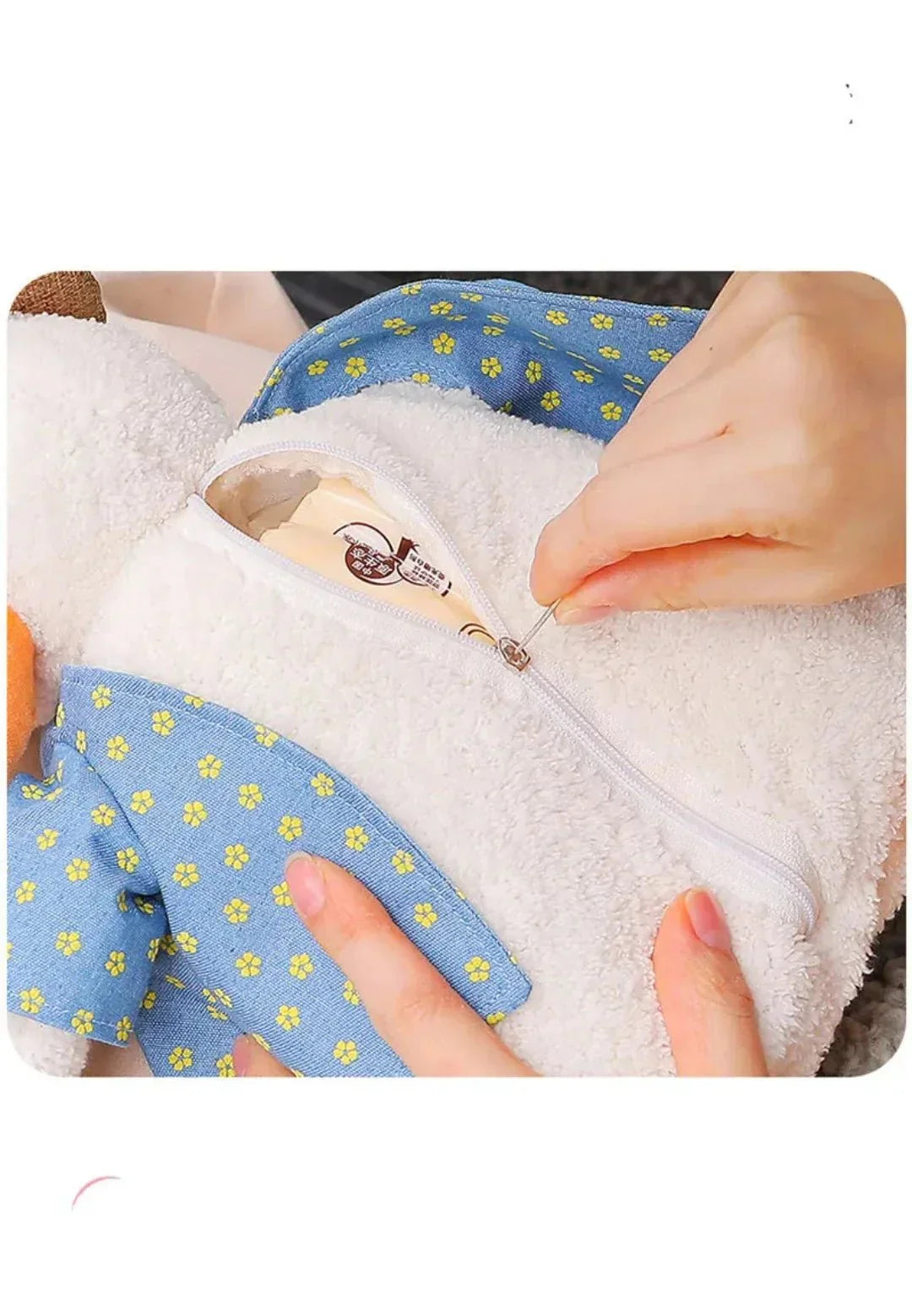 Hanging Plush Car Tissue Box Holder for Easy Access