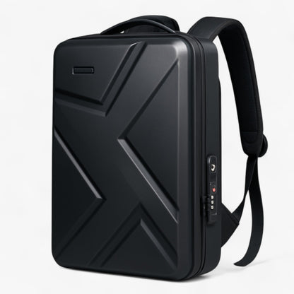 Hard Shell Laptop Backpack USB Charging Travel School Bag