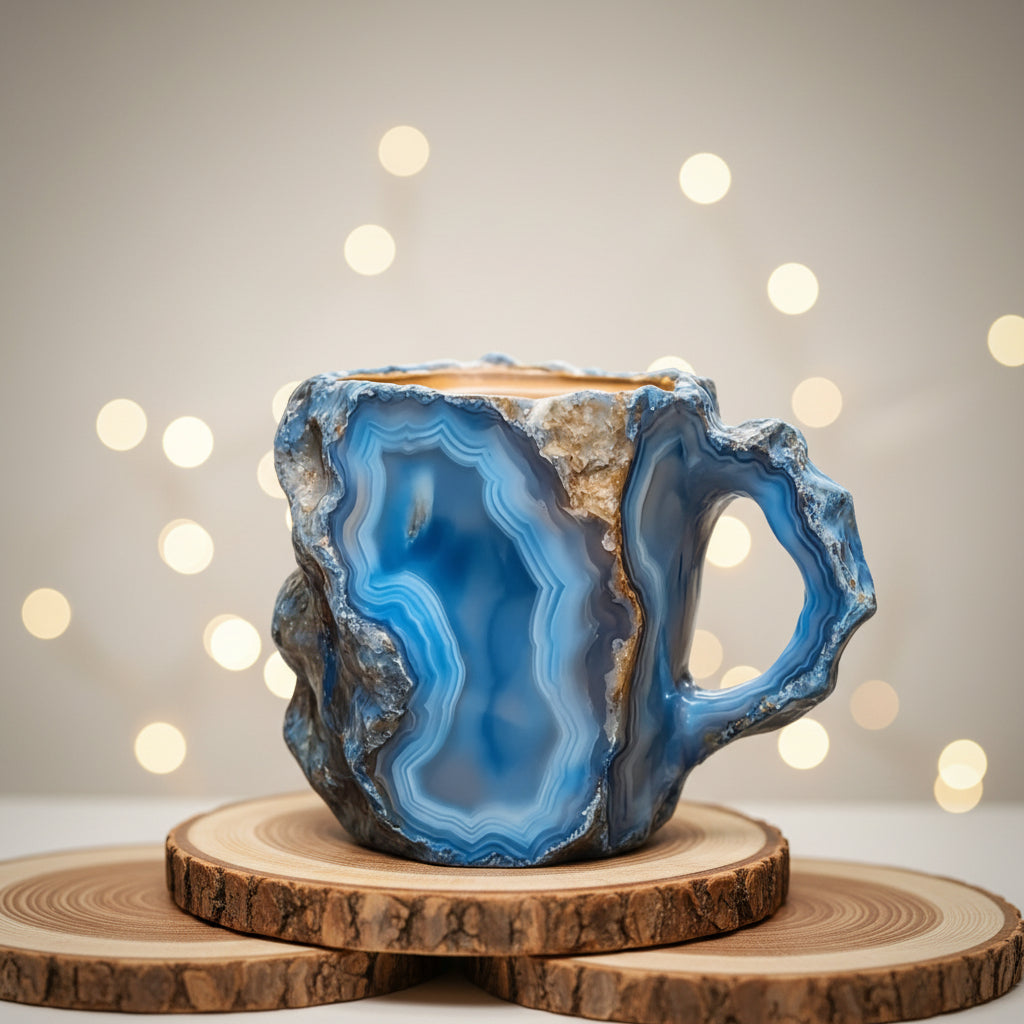 Heat Resistant Mineral Crystal Tea and Coffee Mug