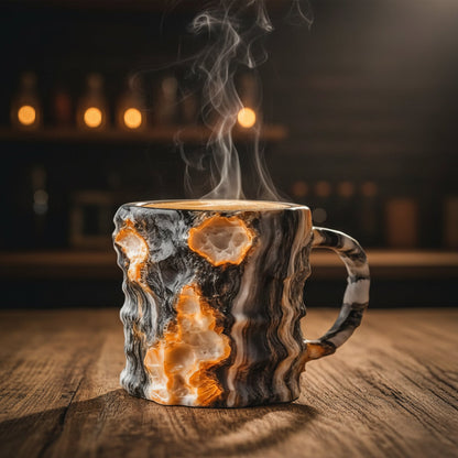 Heat Resistant Mineral Crystal Tea and Coffee Mug