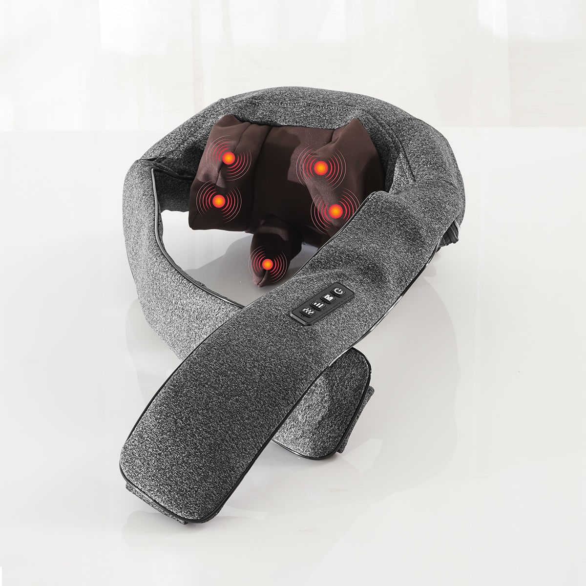 Heated Neck and Shoulder Massager with Adjustable Intensity