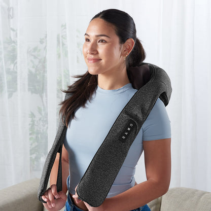 Heated Neck and Shoulder Massager with Adjustable Intensity